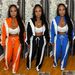 Women's Color Block Zip Up Cardigan And Wide Leg Drawstring Sports Pants Two Piece Set_ecoleips.com