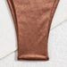 Shiny Metallic Brown Two Piece Bikini Set Women Halter Tie Triangle Top Side Tie Cheeky High Cut Swimsuit Summer Beach Bathing Suit_ecoleips.com