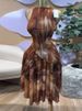 K Women's New Sweet And Fresh Printed One Necked Sleeveless Shirt, High Waisted Half Skirt Two-piece Set_ecoleips.com