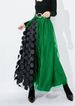 Women's Clothing Fashion Elegant Mesh Splicing Elastic Waist Large Size Long Skirt_ecoleips.com
