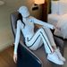 Fashionable Sports Running Suit Women, Suitable For Morning Runs In Spring Autumn, New Stylish And Age-reducing Slim-fit_ecoleips.com