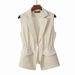 Women's Clothing Suit Vest Waistcoat For Women With Slim Waist And Temperament Versatile Short Vest Spring And Autumn New Style_ecoleips.com