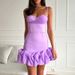 Women's Clothing Summer Sexy Pleated Skirt Suspender Dress Slim Temperament Dress Short Skirt_ecoleips.com