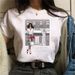 women's Clothing, Round-neck, European And American Letter Print Urban Girl T-shirt For Women_ecoleips.com