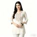 Women's Print Tops Loose Fit Three Quarter Sleeve T-Shirts New Southeast Asian Market Style Regular Size_ecoleips.com