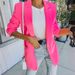 Women's clothing autumn and winter long-sleeved small suit OL temperament professional slim top small suit jacket_ecoleips.com