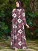 2025 Autumn New Fashion Print Dress for Women Polyester Cross Border Foreign Trade Suitable for Europe And America_ecoleips.com