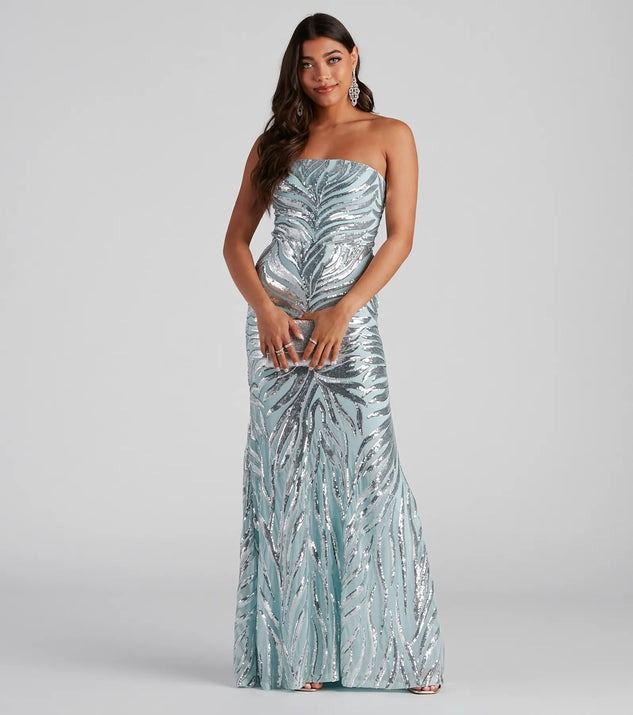 Women's Clothing Party Sequin Sexy Host Etiquette Dress_ecoleips.com