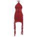 Cross-border European American Style 2026 Summer And Winter New Women's Clothing, Solid Color Slim-fit High-waisted_ecoleips.com