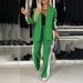 Women's Clothing 2026 Cross Border Independent Station And Winter Women's Long Sleeve Lapel Casual Suit Set_ecoleips.com