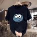 2025 Summer Loose Men And Women Pullover 100% Cotton Short Sleeve T-shirt_ecoleips.com