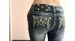 Women's Y2K Low Waist Embroidered Flared Jeans – Vintage Bluish Denim Wide Leg Pants (S-XL)_ecoleips.com