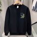 FW25 Matching Couple Cotton Crew Neck Sweatshirt - His & Hers_ecoleips.com