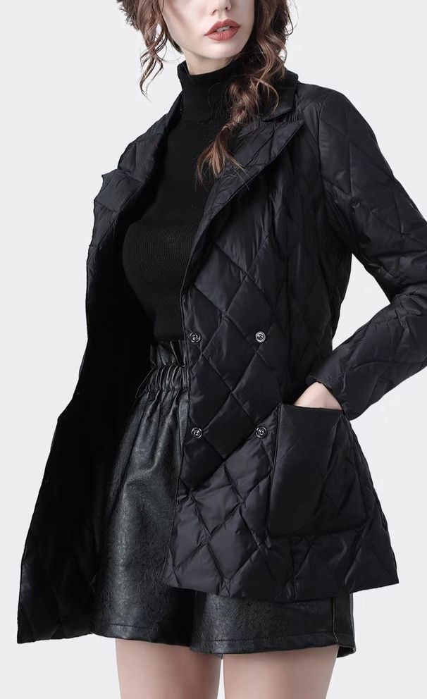 Women’s Belted Wool-Look Trench Coat – Slim Fit, Detachable Hood, Oversized Pockets, Work-to-Weekend Versatility (Black, S-XXXXL)_ecoleips.com