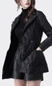 Women’s Belted Wool-Look Trench Coat – Slim Fit, Detachable Hood, Oversized Pockets, Work-to-Weekend Versatility (Black, S-XXXXL)_ecoleips.com