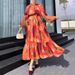 Women's Clothing Muslim Chiffon Woven Long Elegant Dress_ecoleips.com