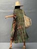Rayon Tie-dye Cardigan Beach Vacation Dress Bikini Cover-up Swimsuit Women's Sun Protection Clothing Cross-border 5D69_ecoleips.com