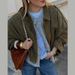 Trendy Faux Suede Bomber Jacket For Women – 3D Textured Zippered Coat In Olive, Black, Wine & More_ecoleips.com
