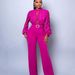 Women's Elegant Unique Lace Up Wide Leg Jumpsuit Clothing Source_ecoleips.com