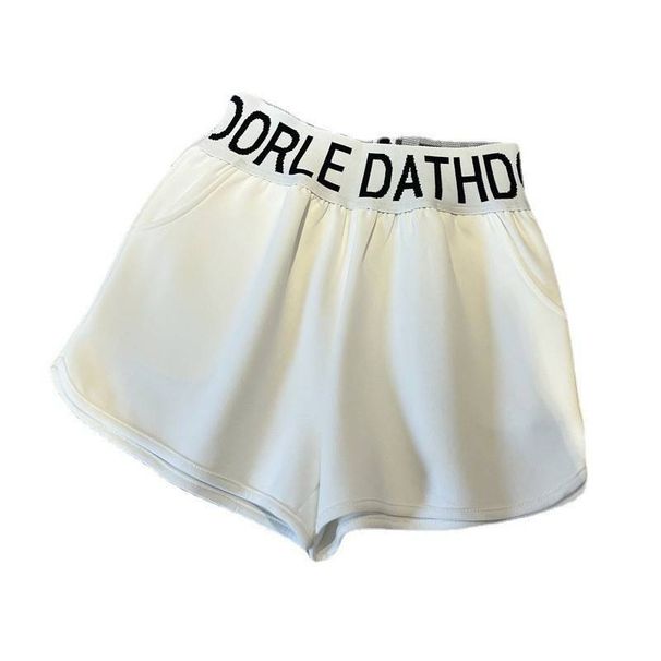 women's clothing high waist sports shorts for women ins summer students thin loose wide leg casual running beach hot pants_ecoleips.com
