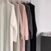 Cloud-Touch Cardigan – Oversized Longline V-Neck Knit Coat In Faux Mink Texture (6 Versatile Colors)_ecoleips.com