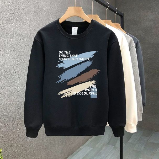 FW25 Matching Couple Cotton Crew Neck Sweatshirt - His & Hers_ecoleips.com