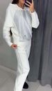 2024 European American Cross-Border Spring And Autumn Women's Fashion Hot-Selling Casual Hooded Rhinestone Pocket_ecoleips.com