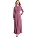Verve Women's Muslim Abaya Dress Loose Plus Size Outerwear_ecoleips.com