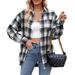 Autumn Winter Women's Clothing 2025 New Casual Fashion Street Loose Plaid Shirt For Women_ecoleips.com