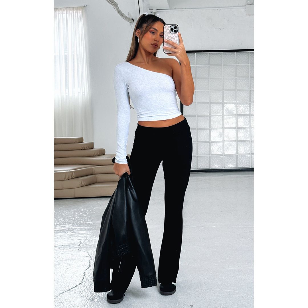 Women's Slimming Low-Rise Bootcut Trousers Fashion Staple Flared Pants Stretch Comfort Versatile Chic Bootcut Trousers_ecoleips.com