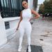 Seamless High-Waisted Yoga Jumpsuit – Long Sleeveless Workout Bodysuit For Women (S-XXL)_ecoleips.com