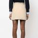 AC691 Foreign Trade New Fashion Sexy Metal Ring Buckle PU Leather Niche High-waisted Versatile Short Skirt_ecoleips.com