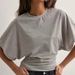 Korean Style Women's Short Sleeve T-Shirt round Neck Pullover Solid Color Loose Fit Versatile Top 2025 New Arrival_ecoleips.com