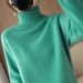 Aria Basics Aria Basics Women's Layer Turtleneck Autumn And Winter High Collar Raglan Thick Knit Sweater, Women's Base Top_ecoleips.com