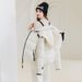 Women's Clothing Unisex Thermal Heated Short Puffer Jacket With 3D Pattern, Thickened Winter Coat For Extreme Cold Weather (Black, S/M/L/XL)_ecoleips.com