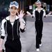 Women's Stylish Casual Hoodie & Pants Set - Trendy Long Sleeve Pullover With Matching Joggers, Comfortable Lounge Wear For Spring & Fall_ecoleips.com
