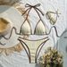 Sexy Fashion Solid Color Beach Bikini Swimsuit New Style Women's Clothing_ecoleips.com
