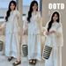 Autumn New Korean Style With Camisole And Cardigan Thin Jacket 2-Piece Set Maternity Dress_ecoleips.com