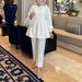 Elegant Two-Piece Set for Muslim Women Long Sleeve Blouse with Pleated Skirt Modest Autumn Winter Clothing_ecoleips.com