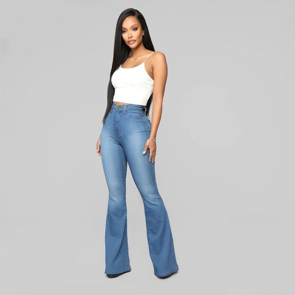 Women's Clothing High Waist Stretch Slim Fit Horseshoe Pants_ecoleips.com
