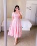 2025 Spr Summer New Cross-Border European And American Dress Artistic French Fresh Print Fashion Women's_ecoleips.com