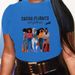 Summer European And American Cross-border Foreign Trade Wholesale T-shirts, Round-neck Casual Plus-size Loose_ecoleips.com