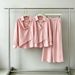 Women's Stylish Relaxed Two Piece Set Shirt Wide Leg Pants Outfit Of The Year Old Fashioned Vintage Casual Comfortable Size S M L XL Black White Pink_ecoleips.com