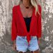 Women's Mesh Faux Ice Silk Cape Shawl Knitted Outerwear Sun Protection Top For Spring/Autumn Summer_ecoleips.com