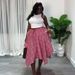 Women's High Waist Asymmetrical Plaid Wrap Skirt - Summer Casual Office Wear With Adjustable Ties In Red/Dark Pink/Green/Black (S-2xl)_ecoleips.com
