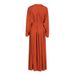Women's Clothing casual simple dress autumn fashion long sleeve pleated lace loose large size long skirt _ecoleips.com