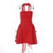 Women's 2024 Winter New Fashion Sexy Back Zipper Tube Top Short Dress Wholesale_ecoleips.com