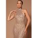 European And American Fashion New Sexy Backless Nightclub Party Dress Hot Rhinestone Sequin Sheer Gown For Women_ecoleips.com
