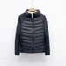 New Autumn And Winter New Light And Thin Down Jacket Women's Splicing Stand-up Collar Outdoor Sports Slim Yoga Fitness Top_ecoleips.com