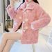 2025 Winter New Lamb Wool Coat Women's Thickened Korean Version Loose Small Fragrant Leather Coat Coat Young_ecoleips.com